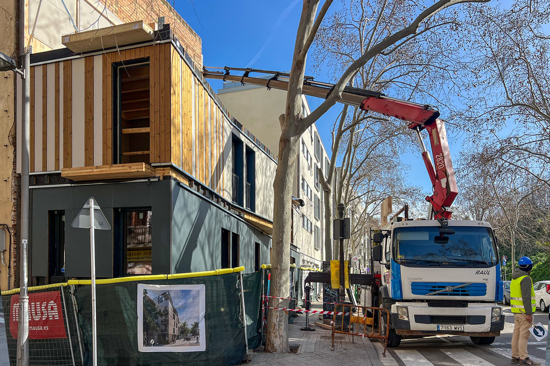 L’edifici WikiHousing s’alça a Poble-Sec